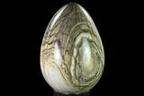 Polished Polychrome Jasper Egg - Madagascar #172778-2